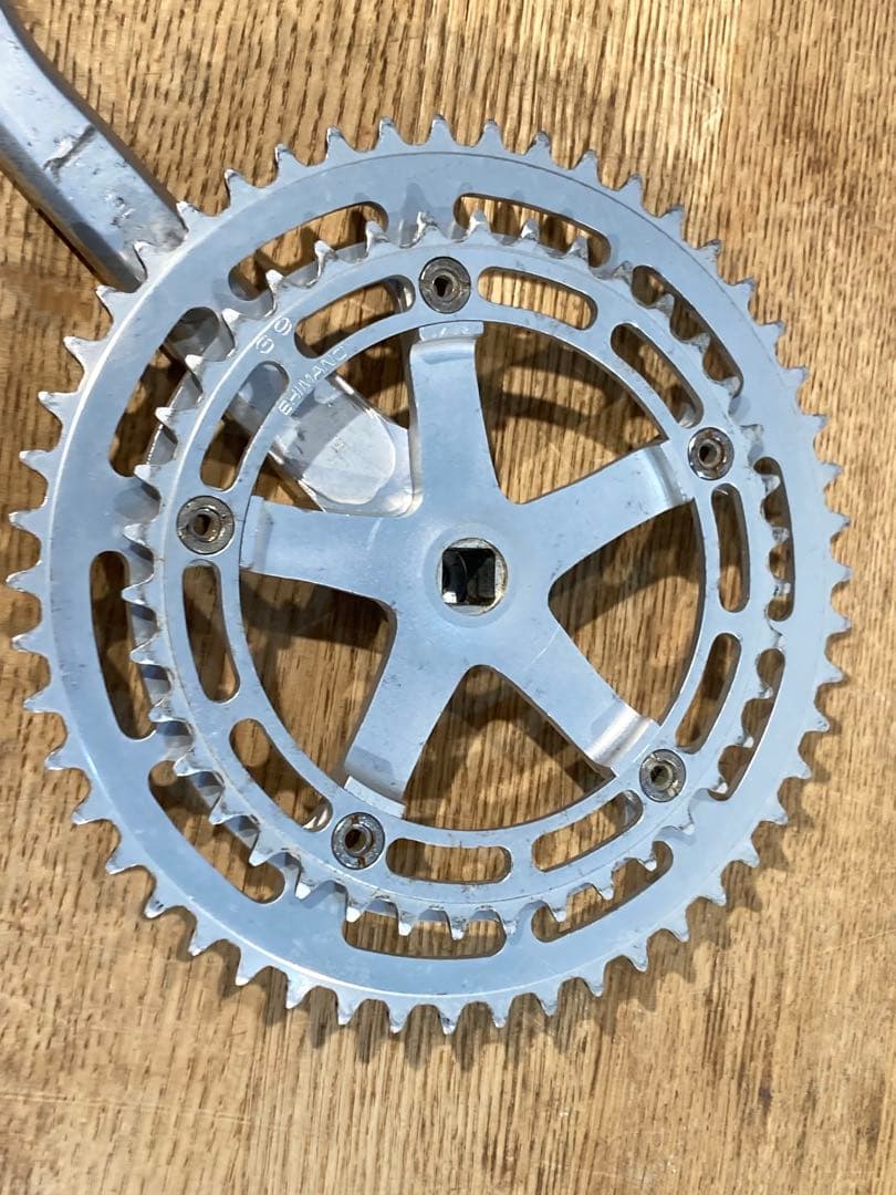 ビンテージ デュラエース DURA-ACE ダブル 50t 39t 165 オー