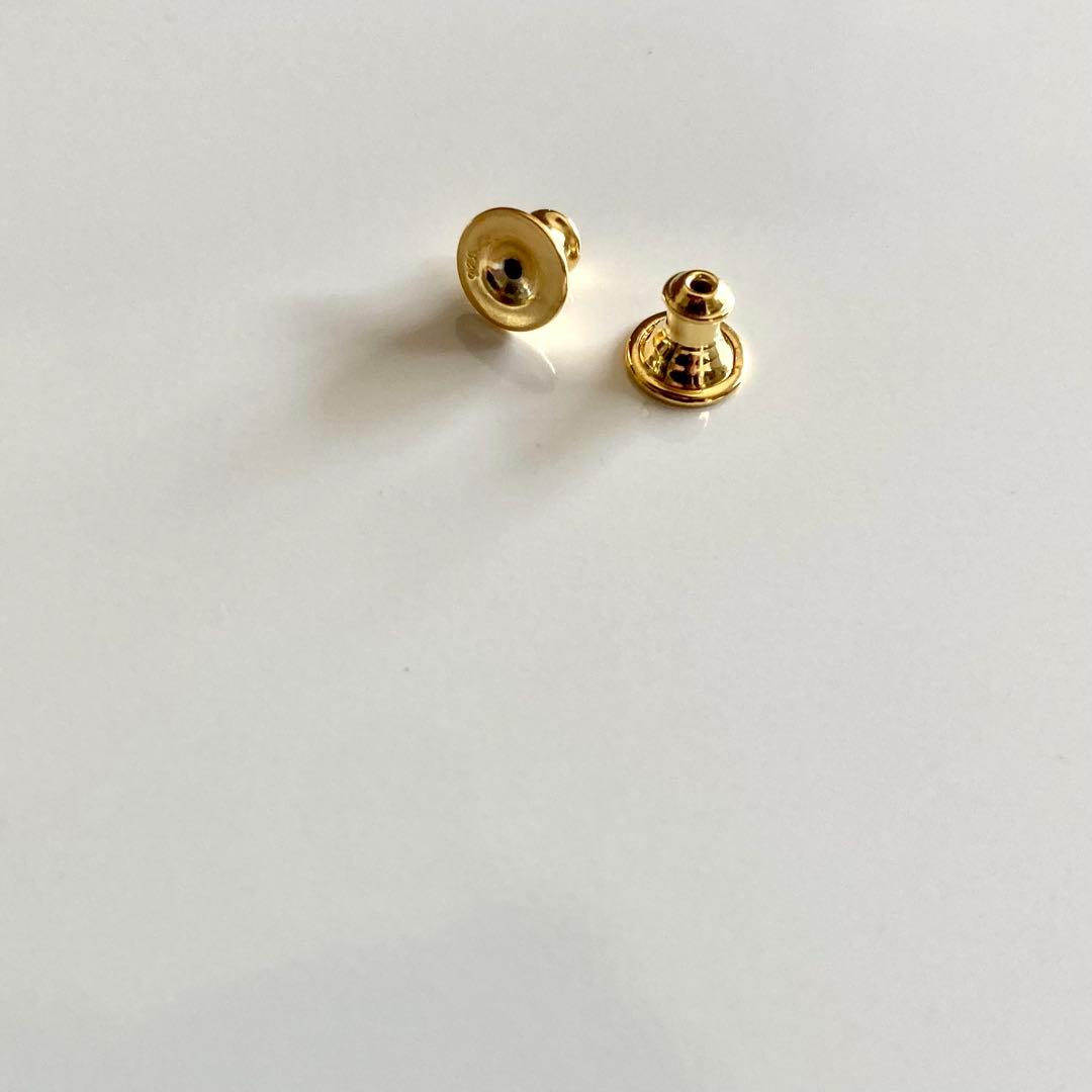 特別価格ゴールド　18k シルバー925 両耳　ピアス　18mm BWL