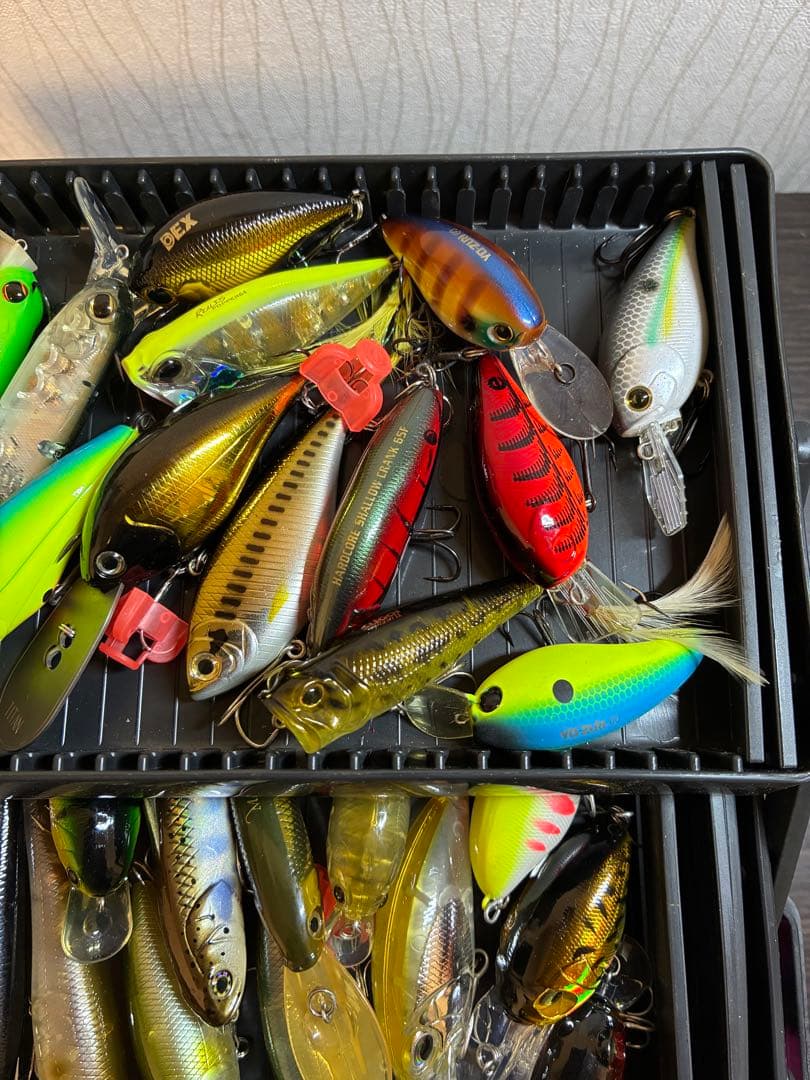 【最終値下げ】バス釣り引退セット　タックルボックス付き