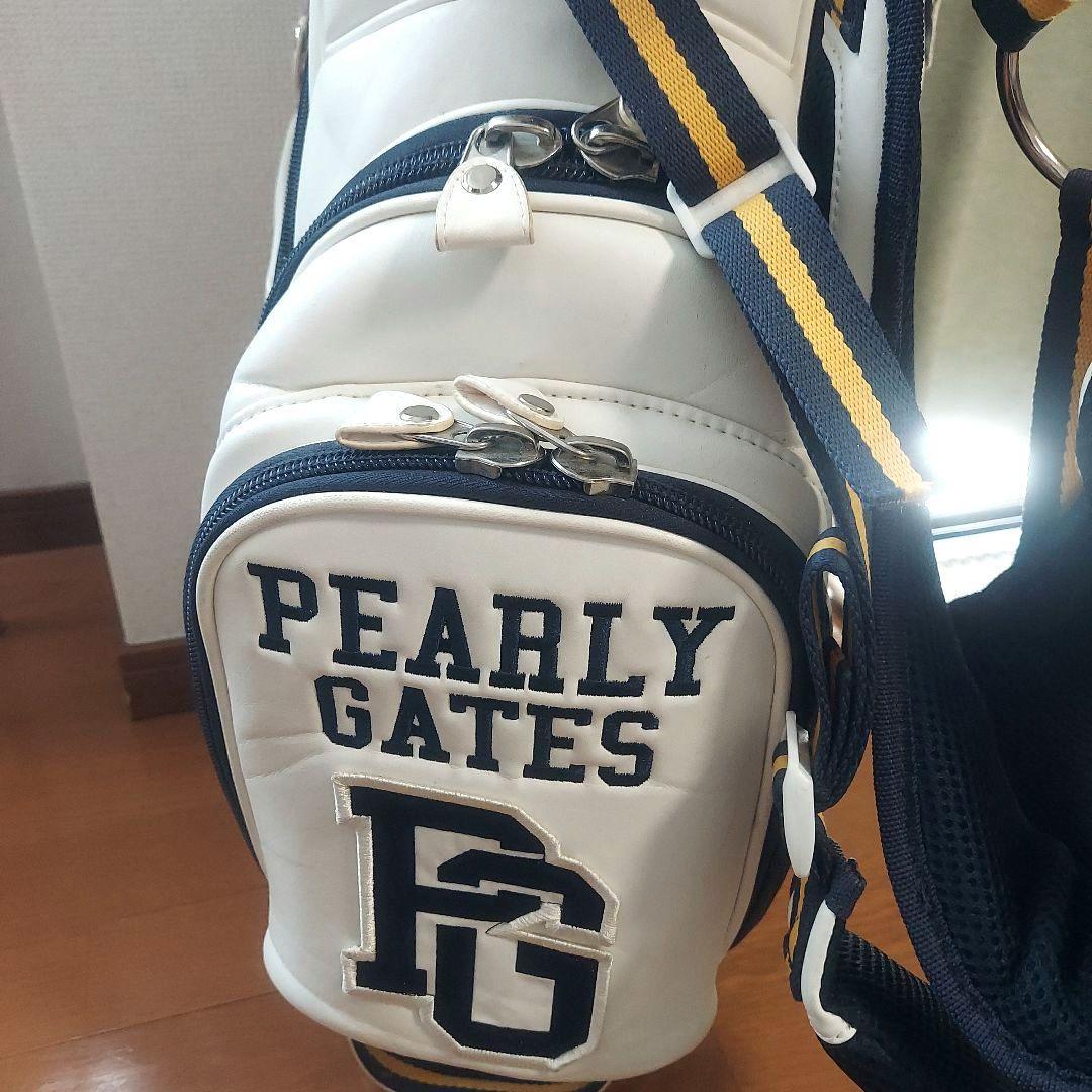 パーリーゲイツ　PEARLY GATES スタンドキャディバッグ 89　ホワイト