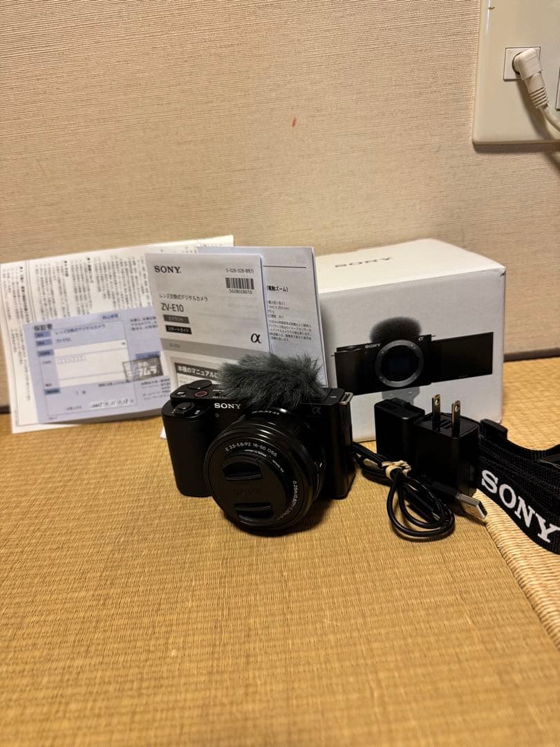 SONY α ZV-E10 ミラーレスカメラ 16-50mm