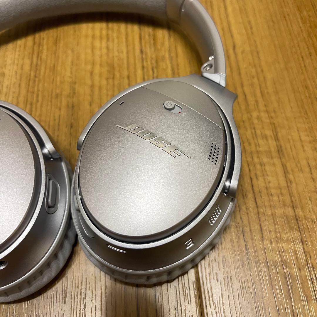 美品！BOSE QUIETCOMFORT35 ll シルバー ヘッドホン
