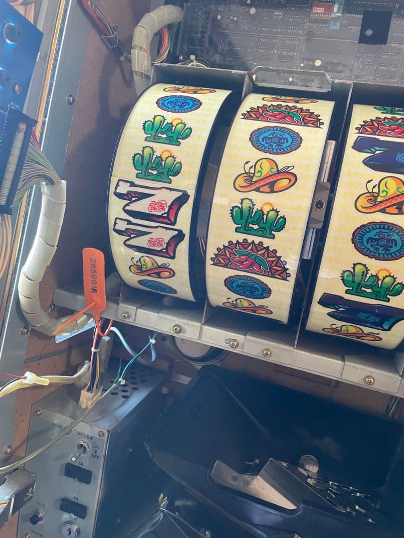 パチスロ　実機　エレコ　アステカ　仕様　ちょっと訳あり