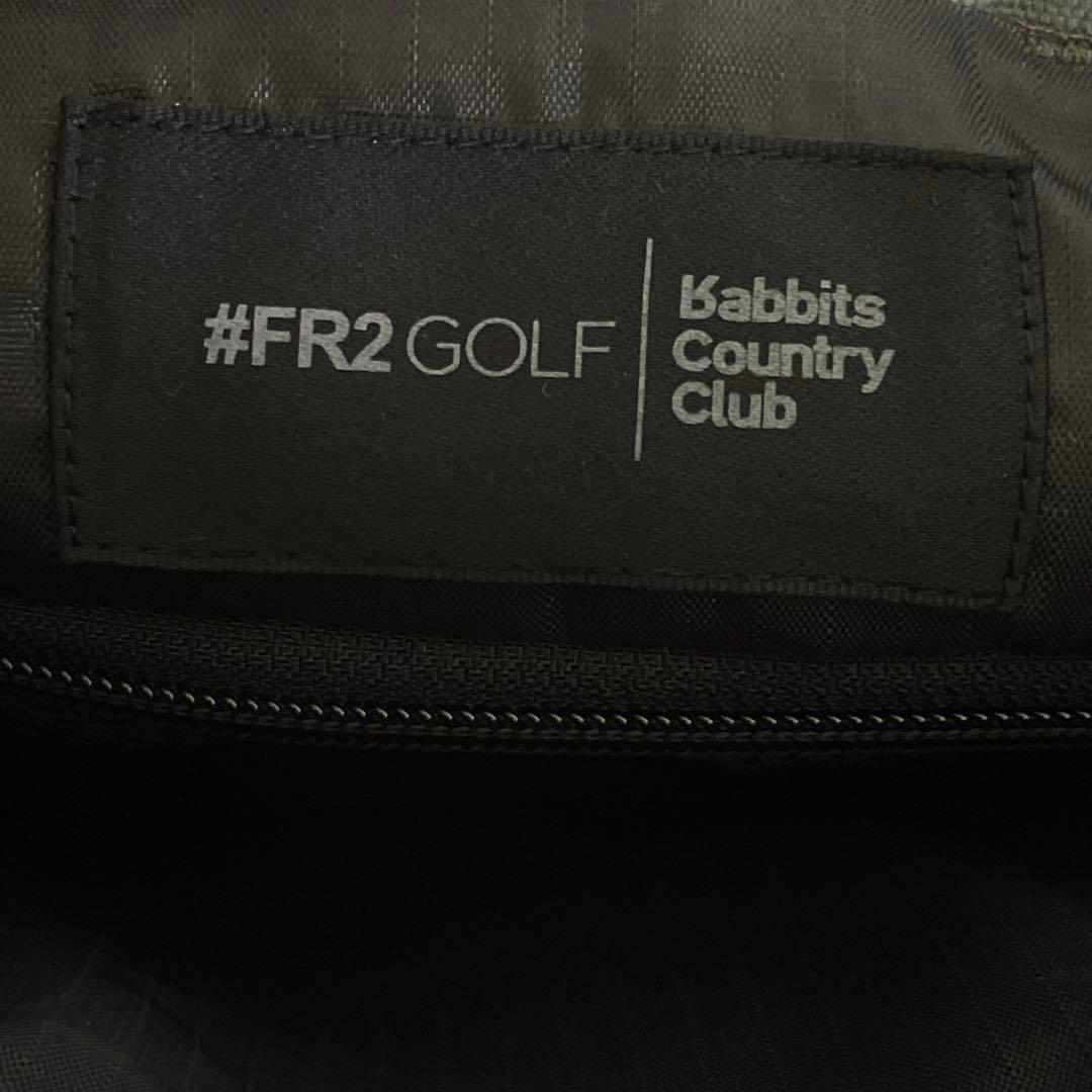 タグ付き　FR2 GOLF エフアールツー　カートバック　迷彩　カモフラ　ゴルフ