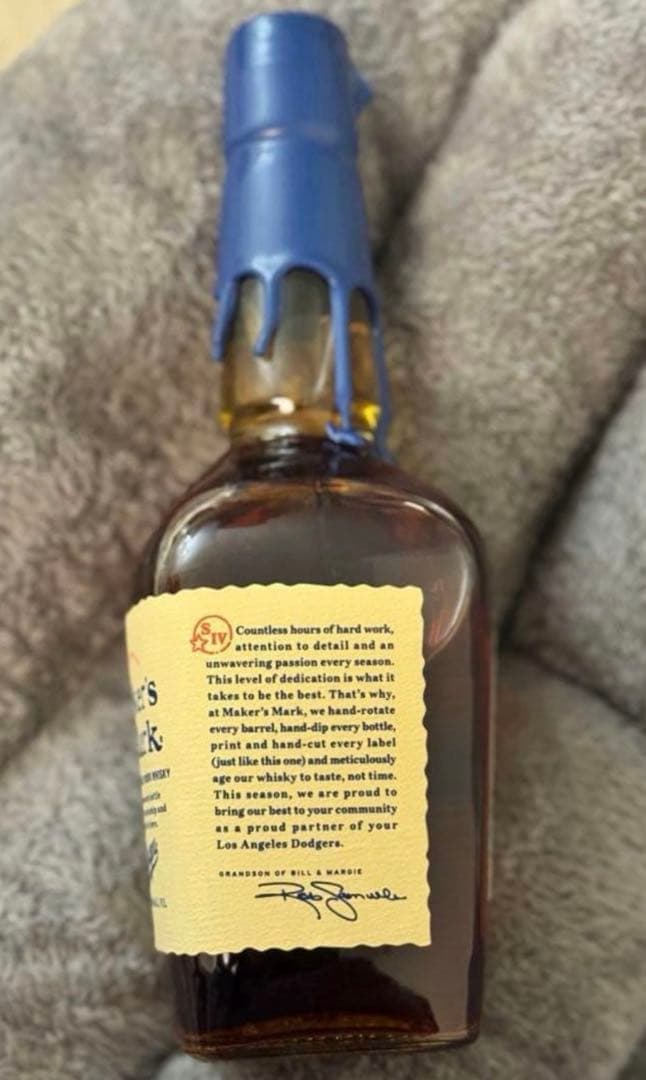 メーカーズマーク\ドジャース優勝/限定ウイスキー 日本未発売