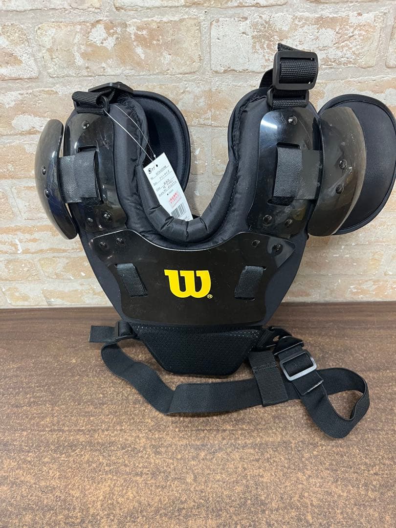 A2【未使用品】Wilson 軟式用アンパイア チェスト プロテクター タグ付き