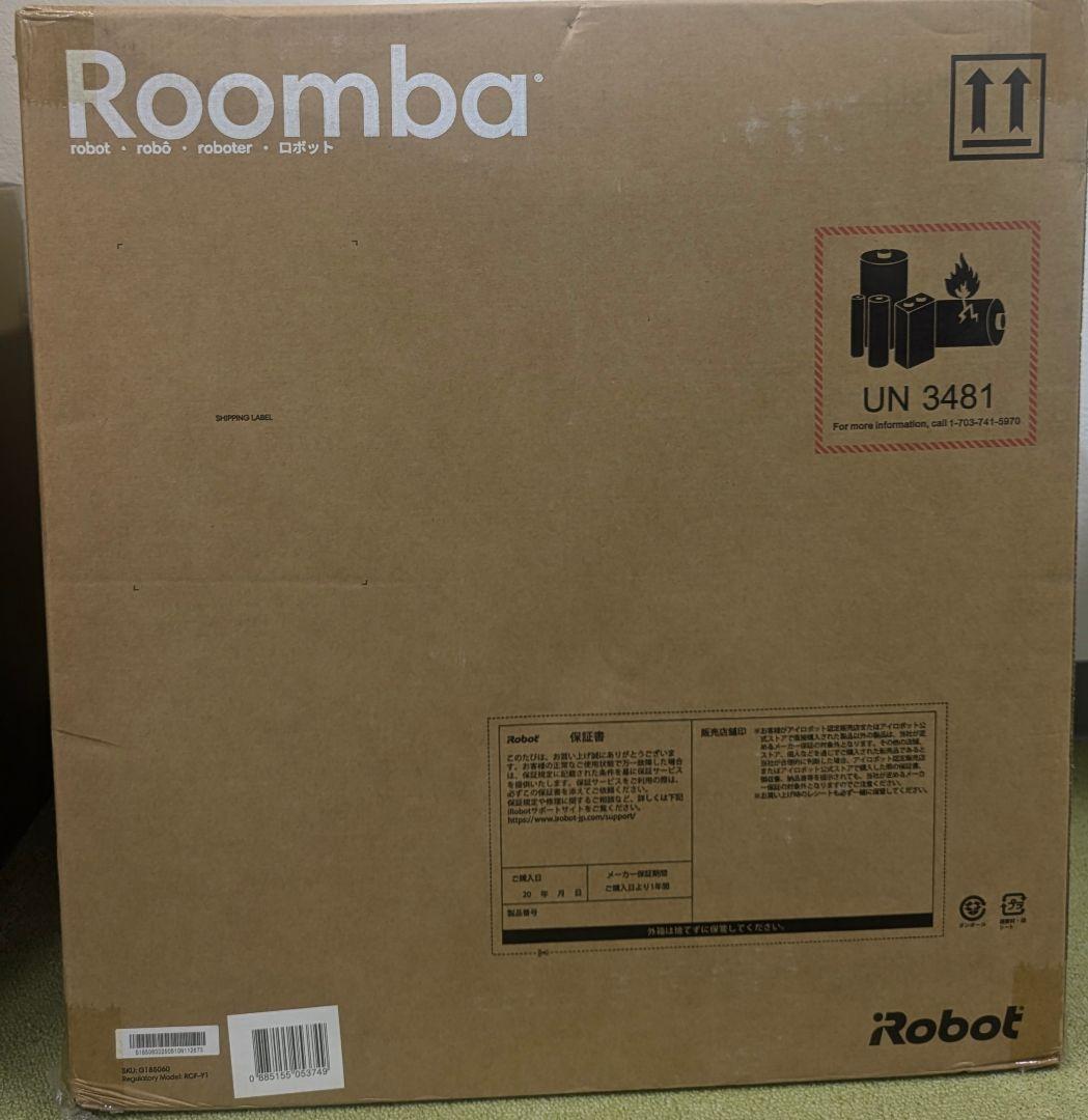 新品未開封★RoombaPlus406Comboロボット掃除機 AutoWash