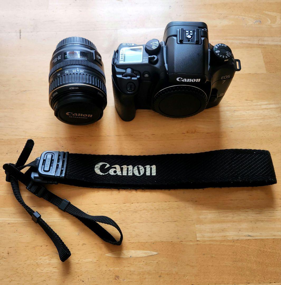 ★動作確認済★Canon　EOS7　レンズ付きフィルムカメラ