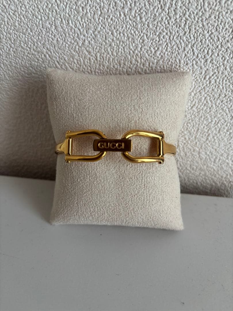 GUCCI★ゴールドチェーンリンク時計★レディース