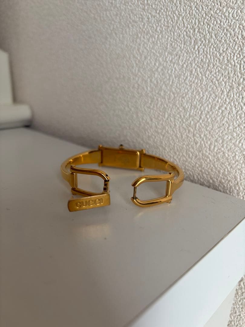 GUCCI★ゴールドチェーンリンク時計★レディース