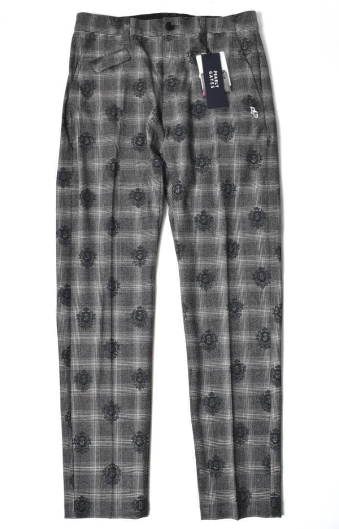 未使用3.3万 パーリーゲイツ 発熱保温 ソフトサーモ パンツ 4 (M) 黒