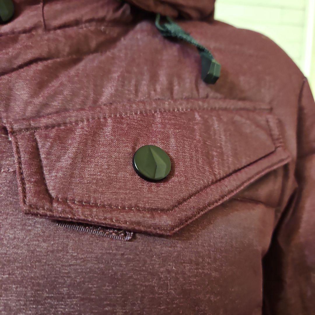 美品　VOLCOMボルコム　ダウン混ウインタージャケット　レディースSPボーイズ