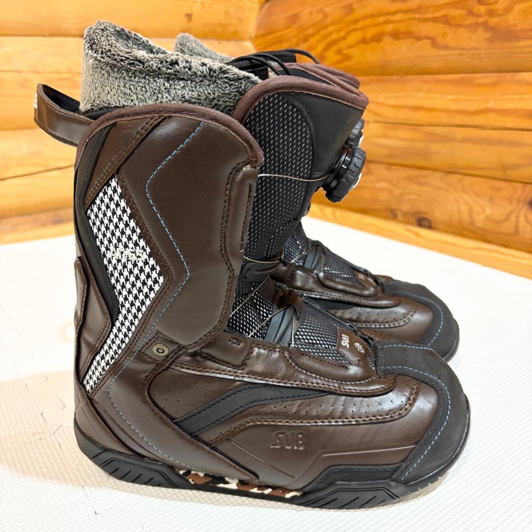【美品】SUB スノーボードブーツ 26-26.5cm BOA ボア
