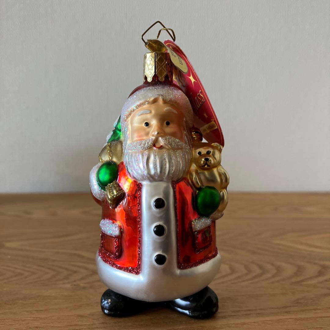 ドイツ ケーテウォルファルト クリスマス 飾り ツリー オーナメントサンタ3点
