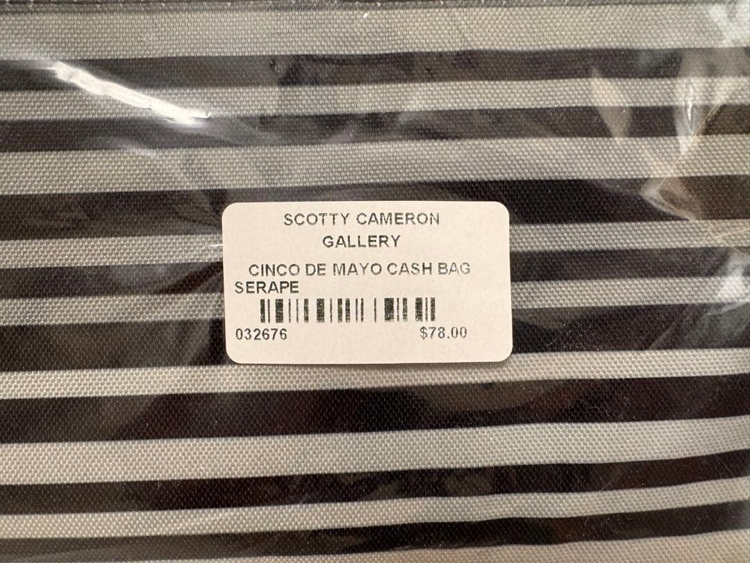 ラウンド用品・アクセサリー Scotty Cameron Cinco de Mayo Cash Bag