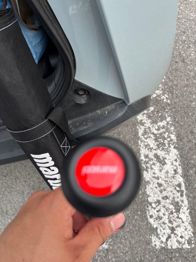 値下げしましたワニクラッシャー赤80cm600g一打席使用