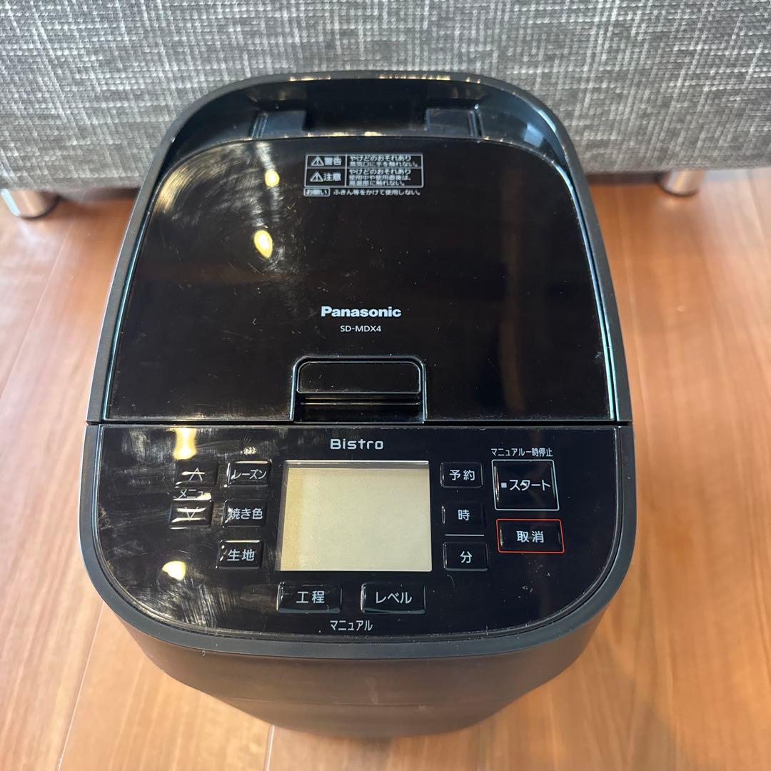 Panasonic SD-MDX4 ホームベーカリー Bistro 黒