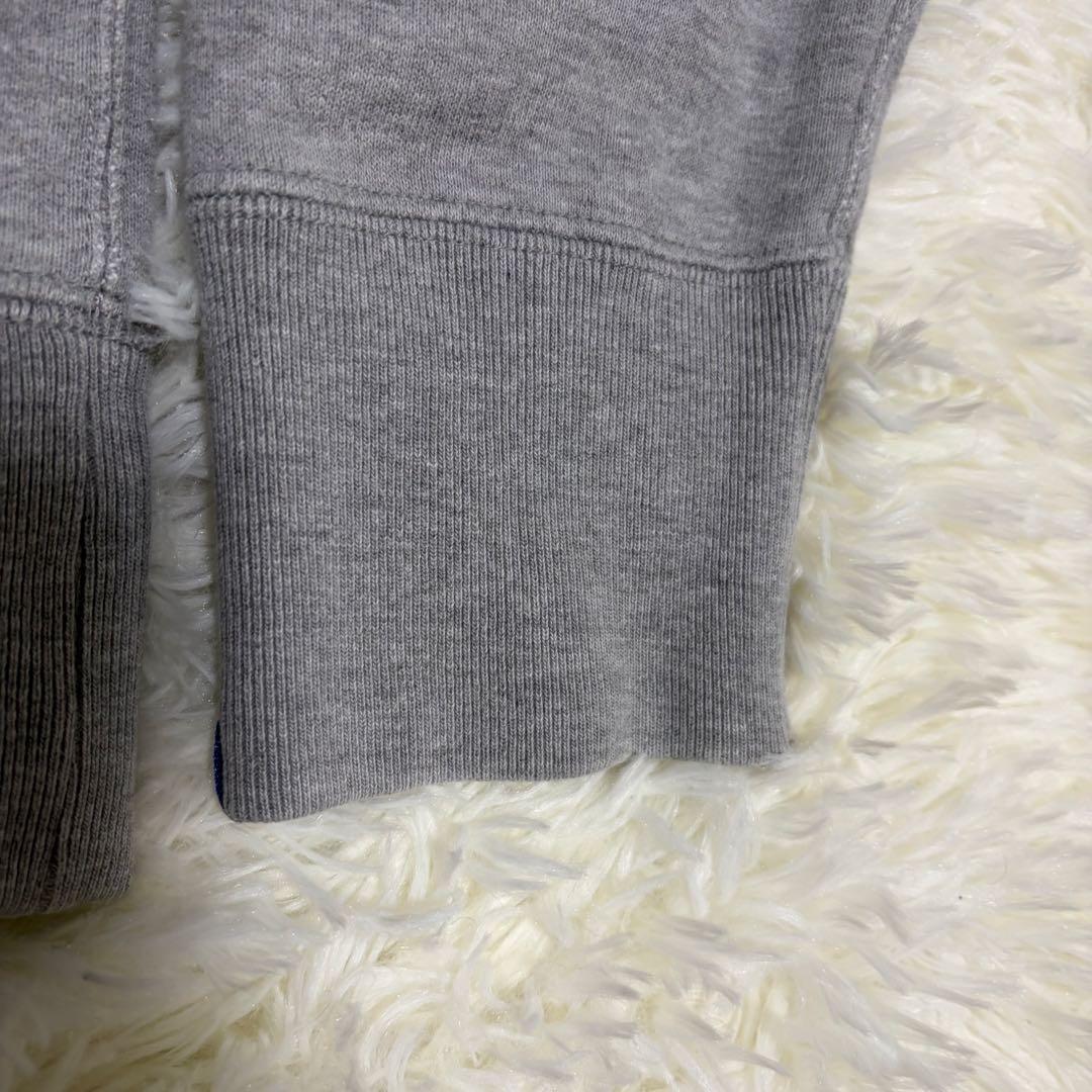 美品　LOOPWHEELER ×BEAMS 両Vガゼット スウェットGray L