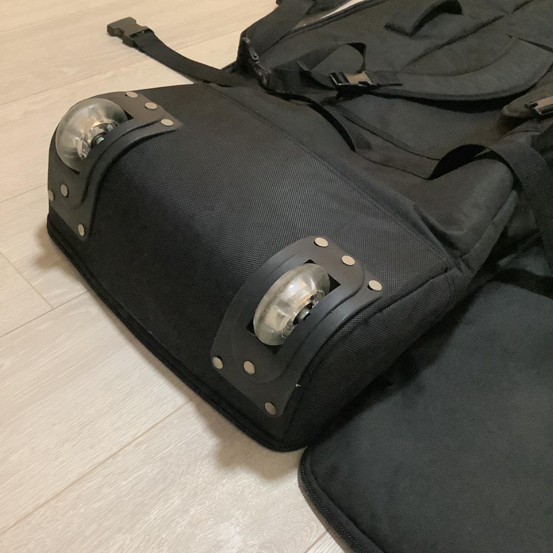 013 152cm ウィーリー キャリースノーボードバッグキャスター