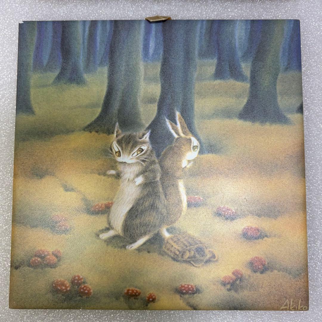 わちふぃーるど　ダヤン　15cm タイル　4枚セット