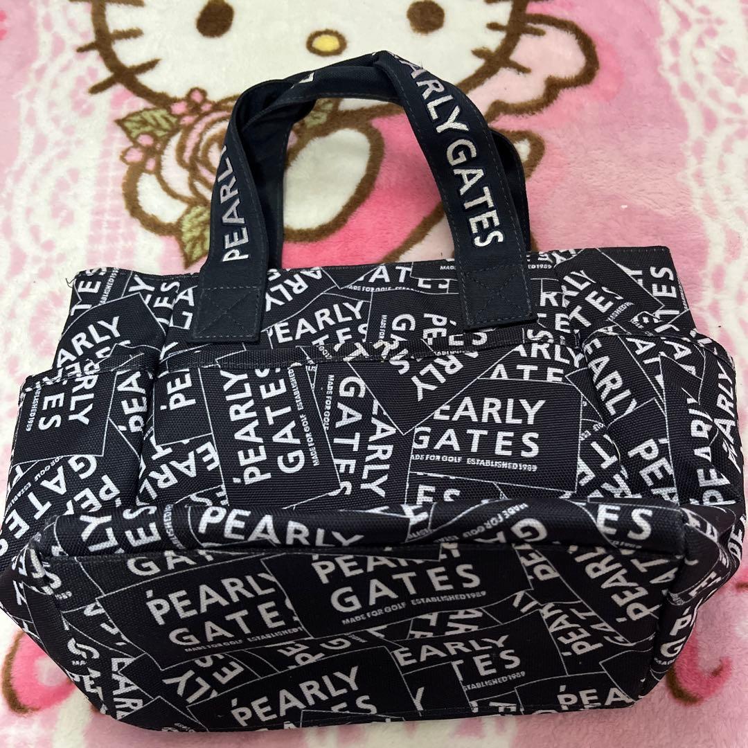 PEARLY GATES ステッカー柄　カートバッグ