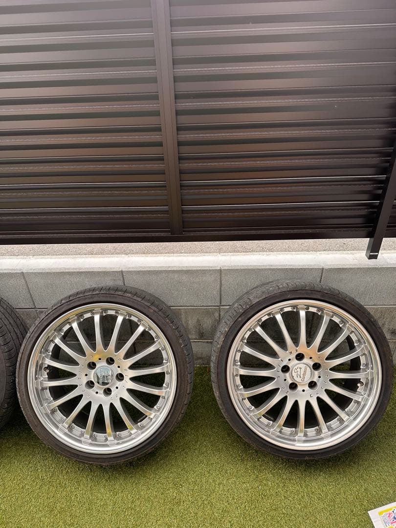 ひ 225/35R19 カールソンホイールセット