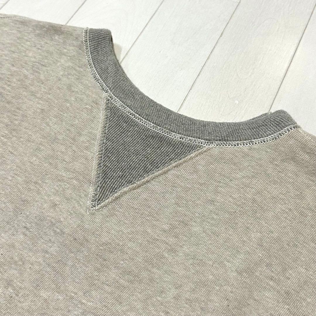 ウエアハウス Lot 466 2本針 ツートン コンビ 両Vスウェット 42