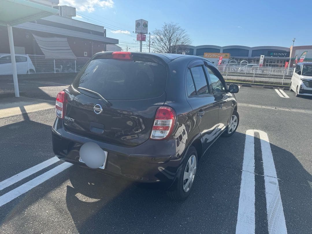 日産　マーチ タイヤバリ山！鍵2つ！福岡