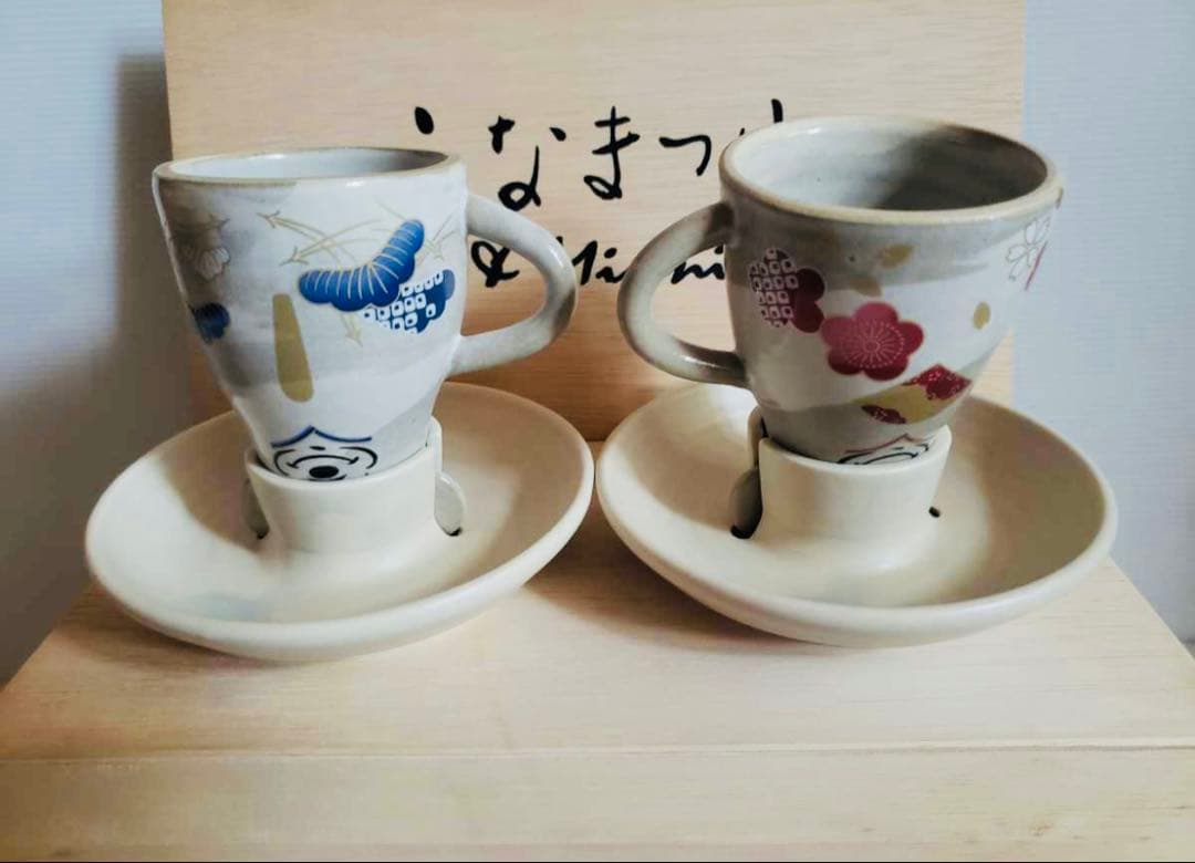 ひなまつり ミッキーマウス カップ&ソーサー 限定 小田兼文 Disney