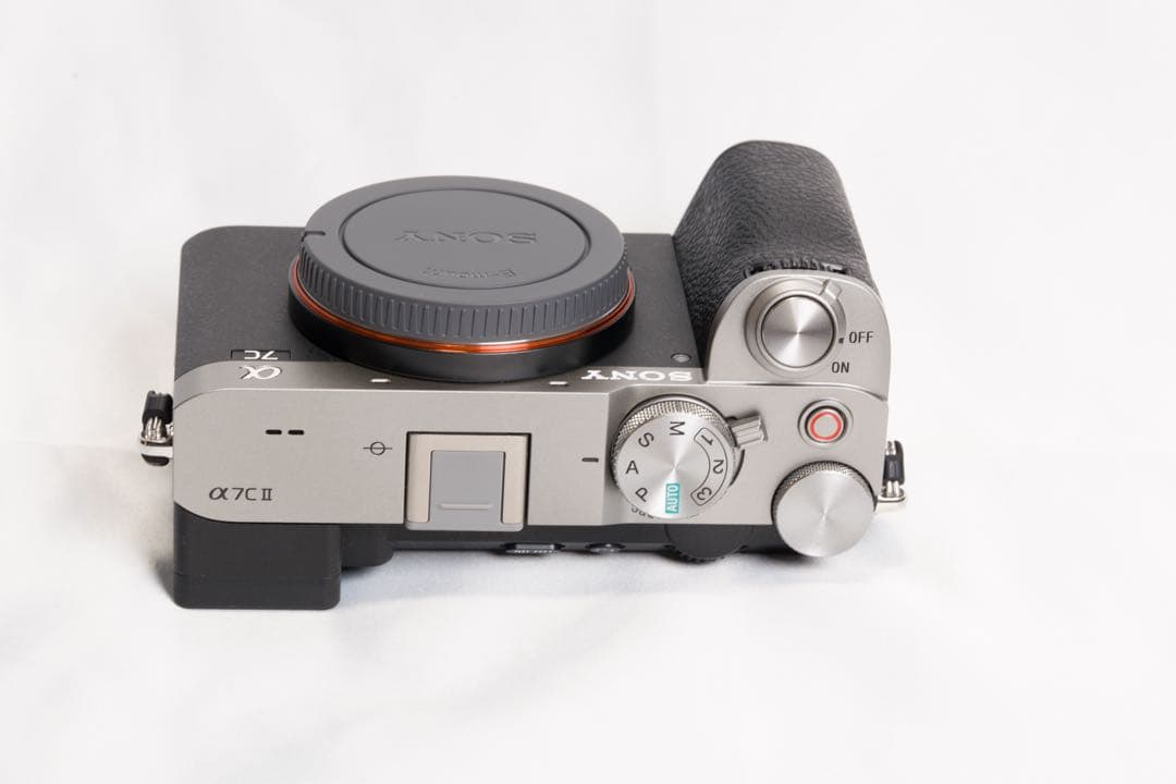 シャッター数100枚以下 α7cⅡ シルバー ソニー カメラSONY