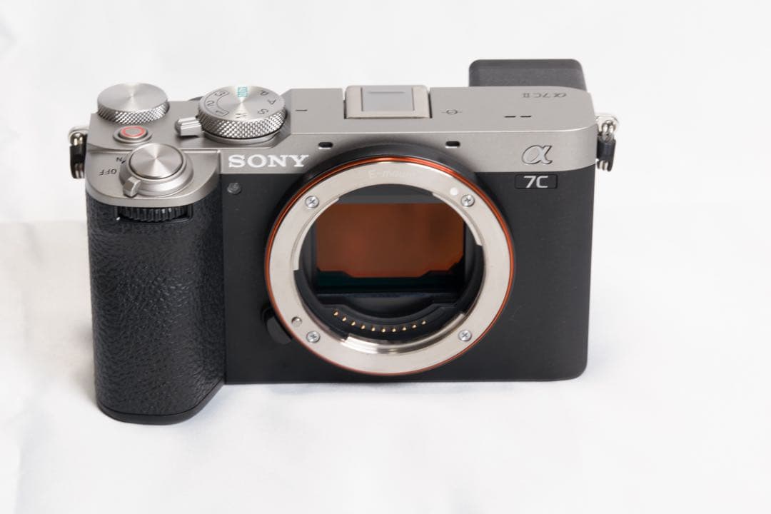 シャッター数100枚以下 α7cⅡ シルバー ソニー カメラSONY
