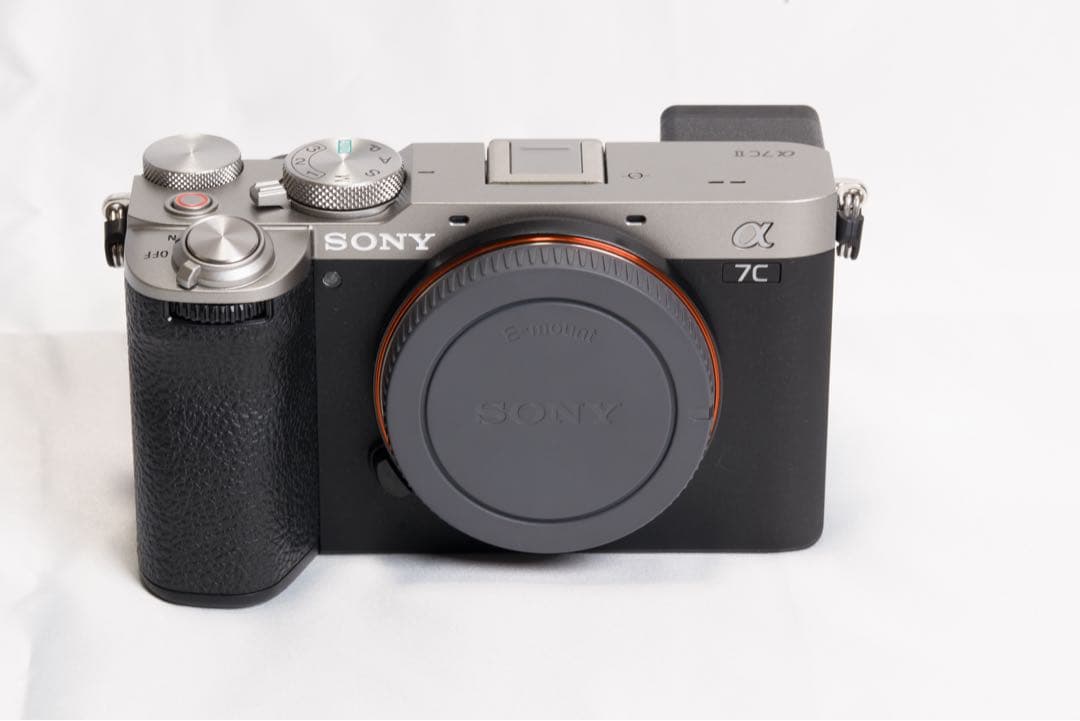 シャッター数100枚以下 α7cⅡ シルバー ソニー カメラSONY