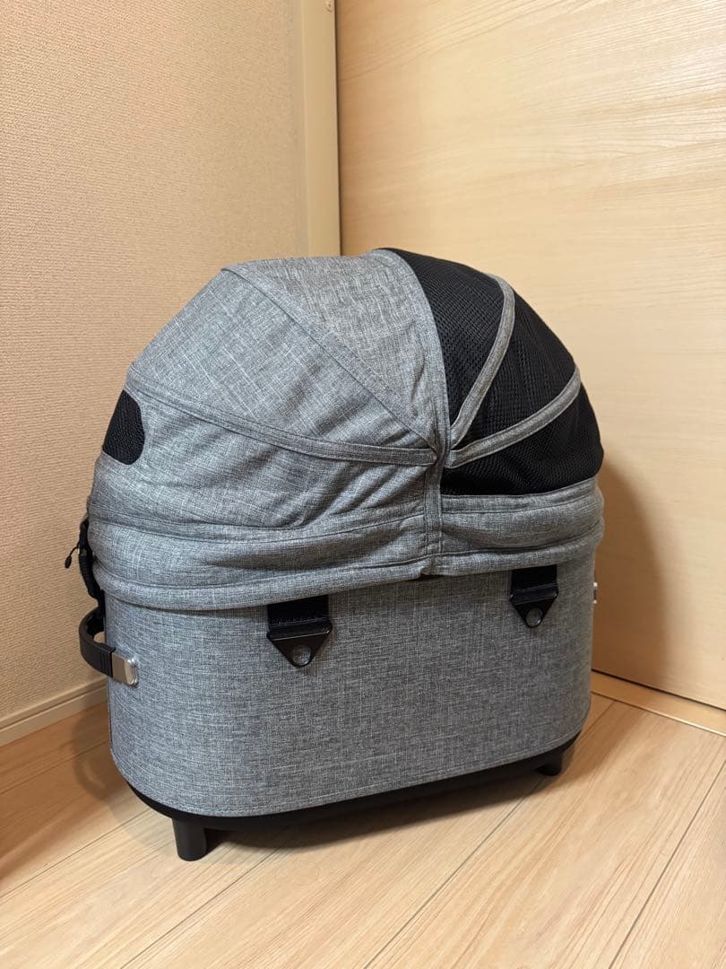 エアバギー ドーム3 レギュラーサイズ アースグレー［コット単品＋バスケット］