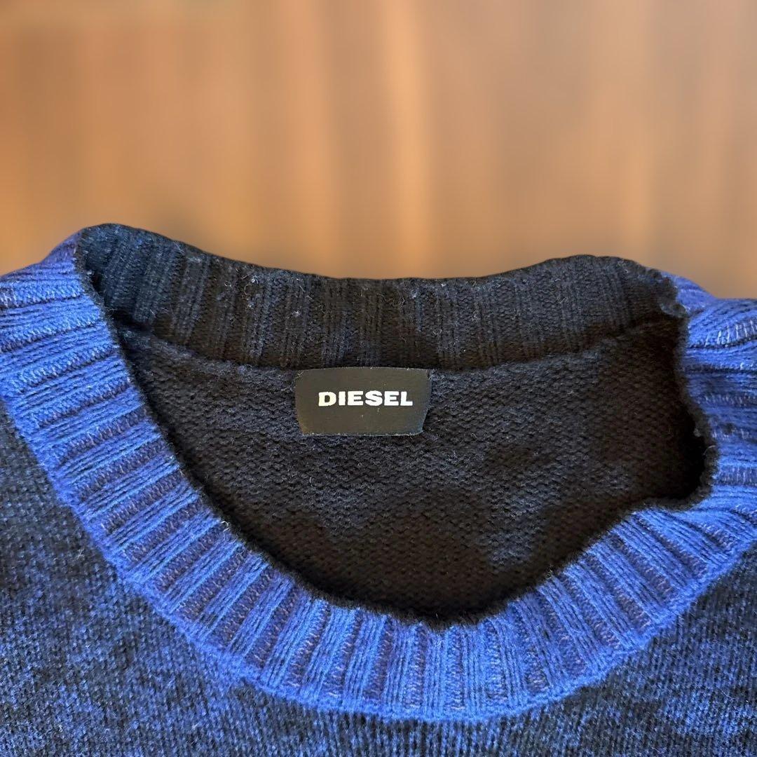T*I様 diesel 青ニット