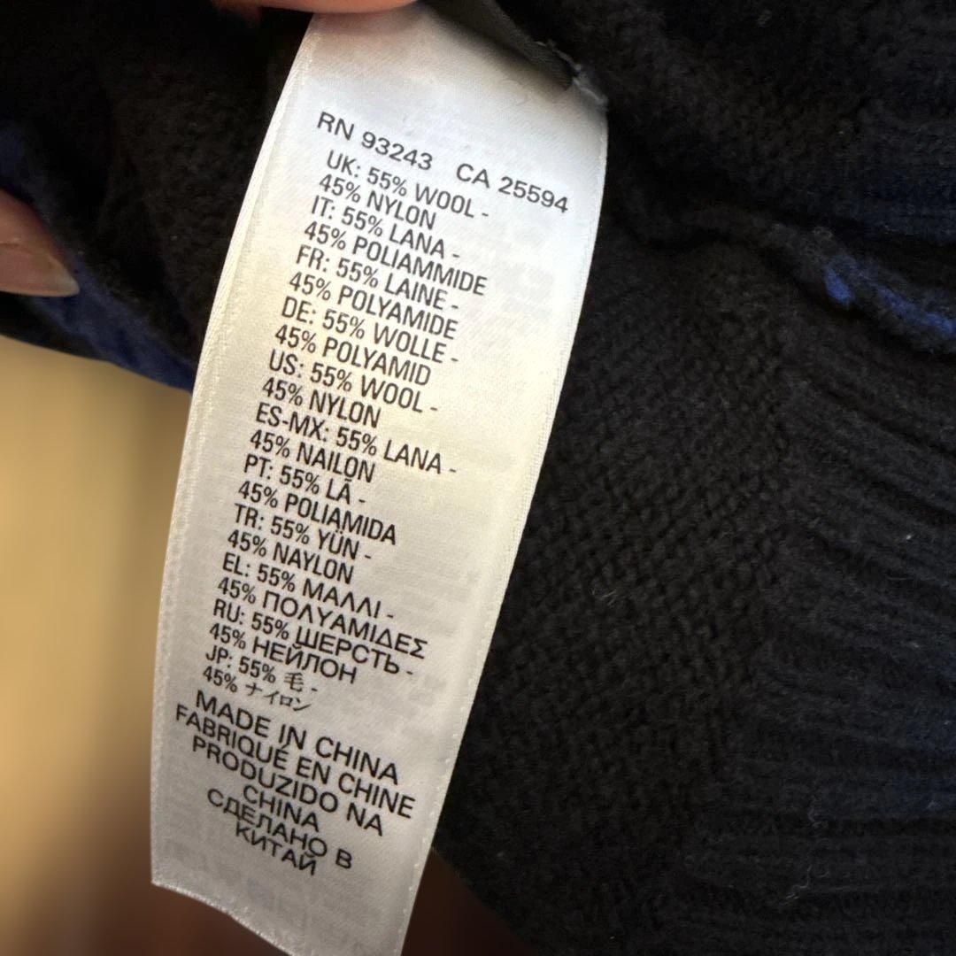 T*I様 diesel 青ニット