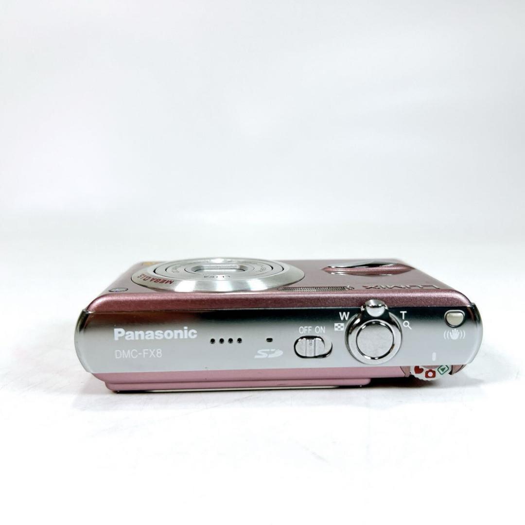 【美品】Panasonic LUMIX DMC-FX8 ピンク 送料無料