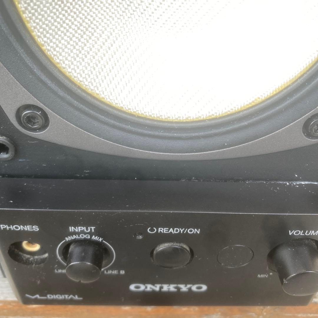 【動作OK 】美品！！　アンプ内蔵スピーカー　ONKYO　GX-500HD