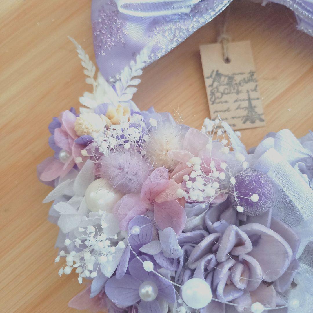 No95 優しいお姉さんカラー⸜❤︎⸝‍木の実とマカロンのフラワーリース♪♪