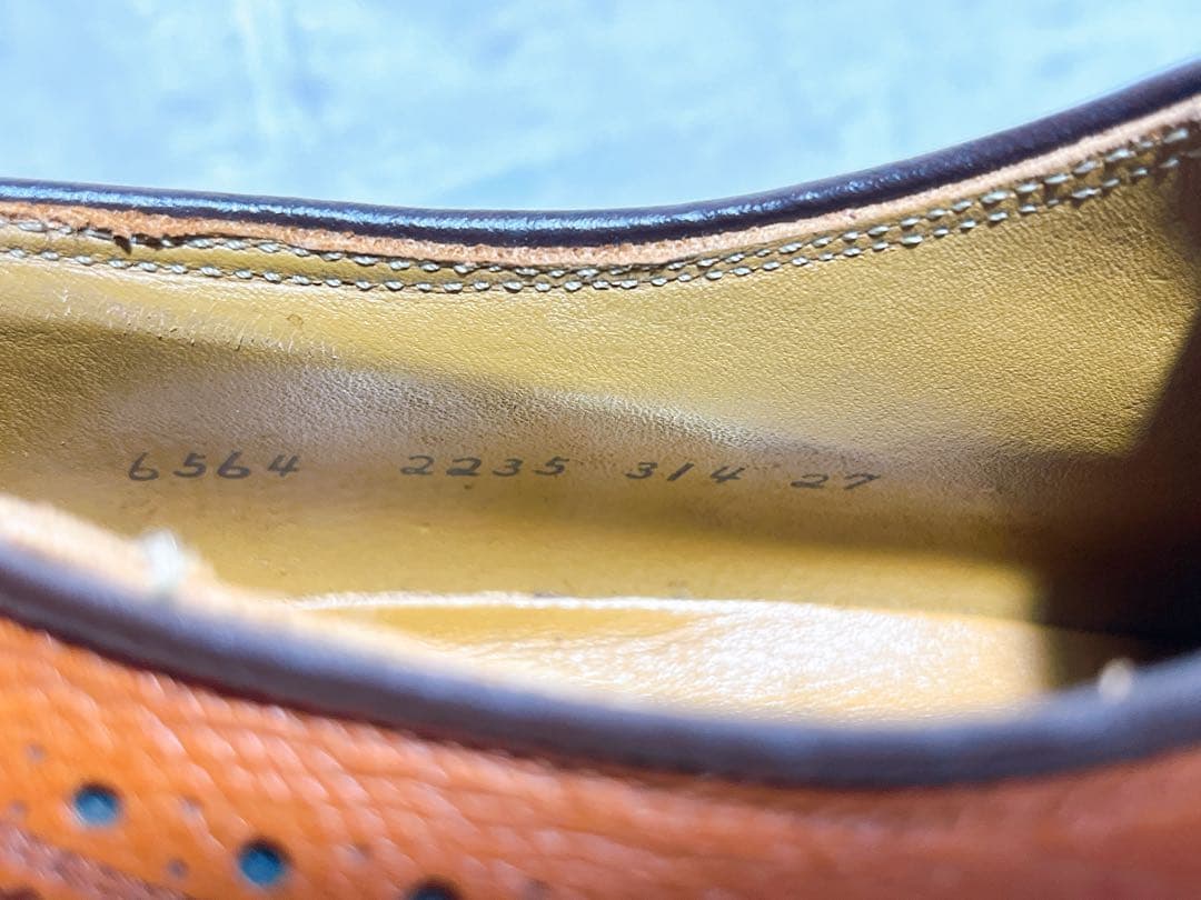 【美品】REGAL imperial grade ウィングチップ 27EEEcm