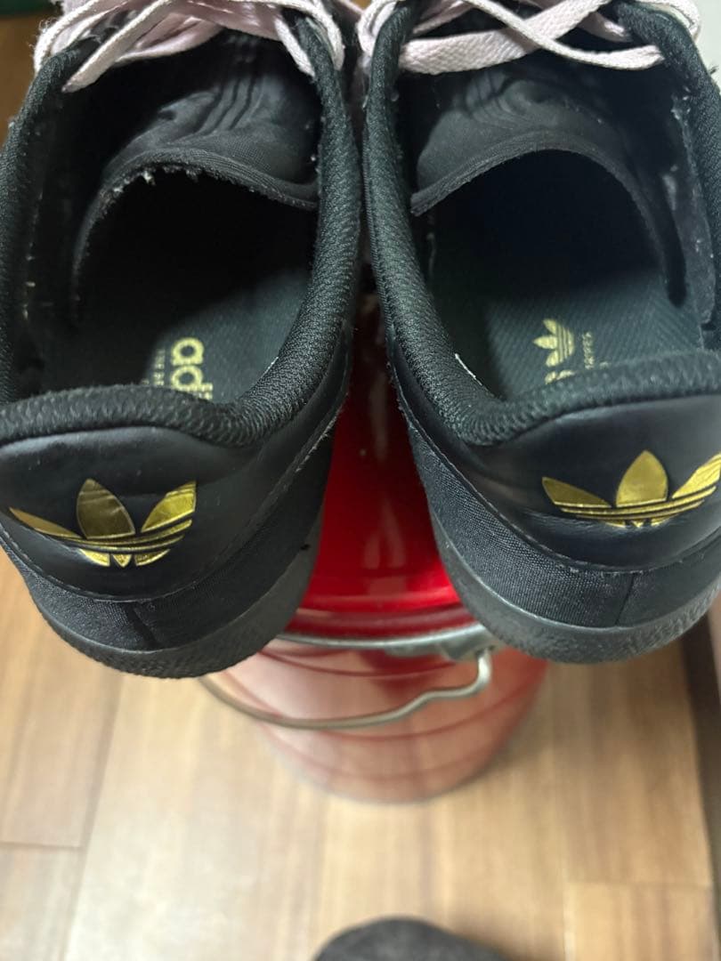 adidas gazelle adv ブラック スケボー　28.5