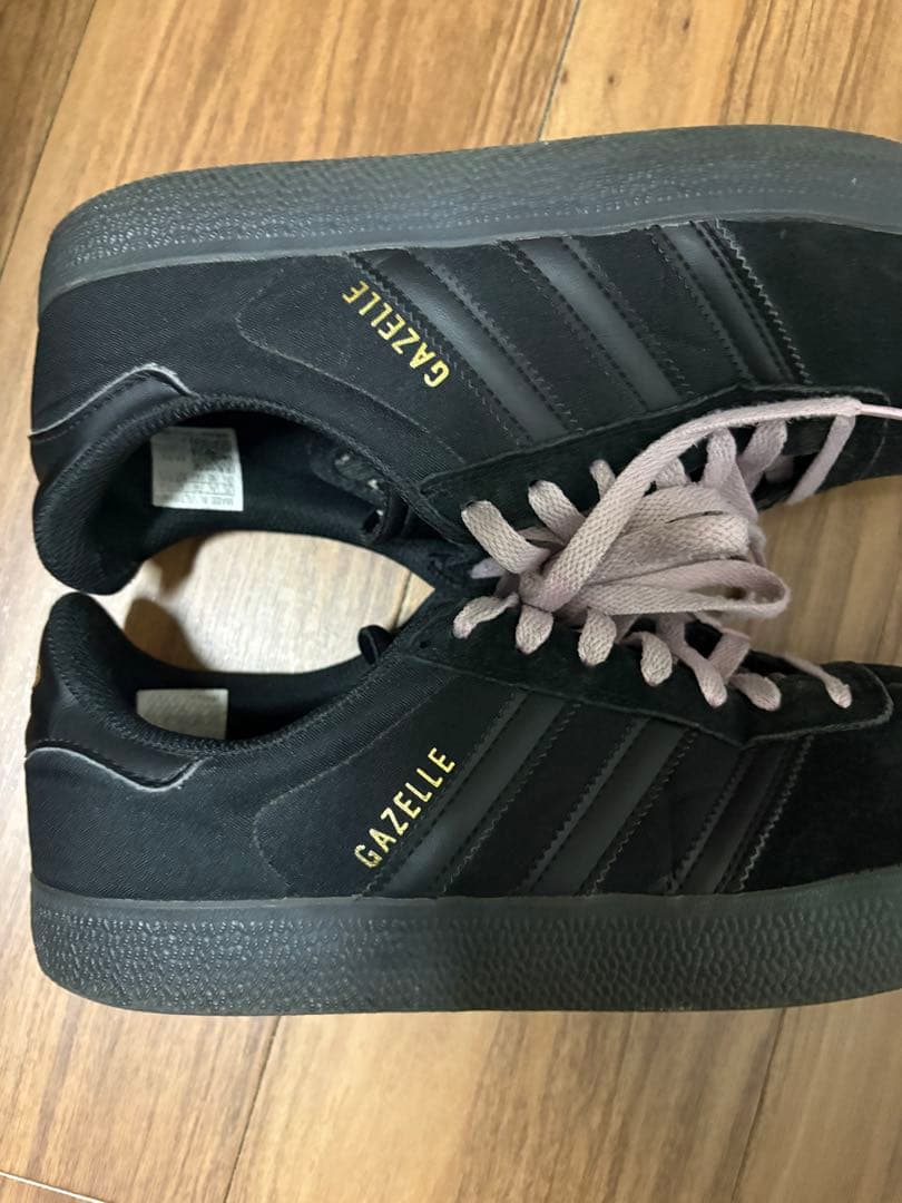adidas gazelle adv ブラック スケボー　28.5