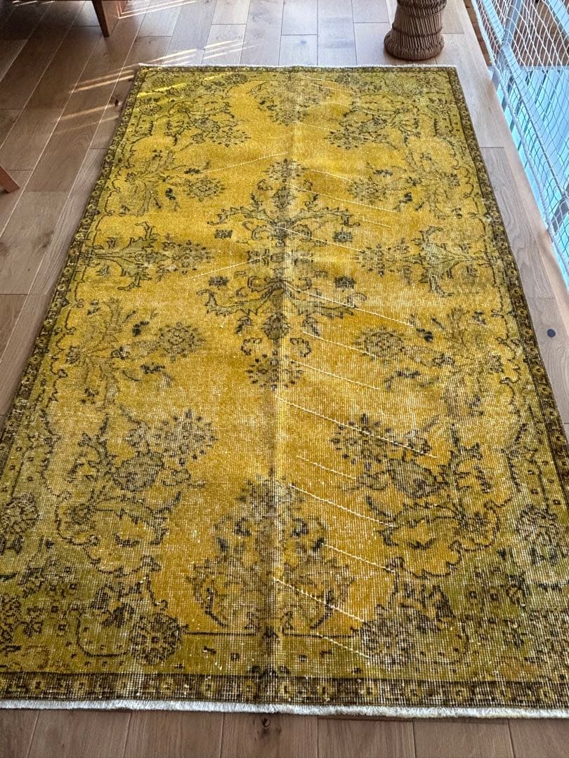 ヴィンテージトルコラグ　オーバーダイ