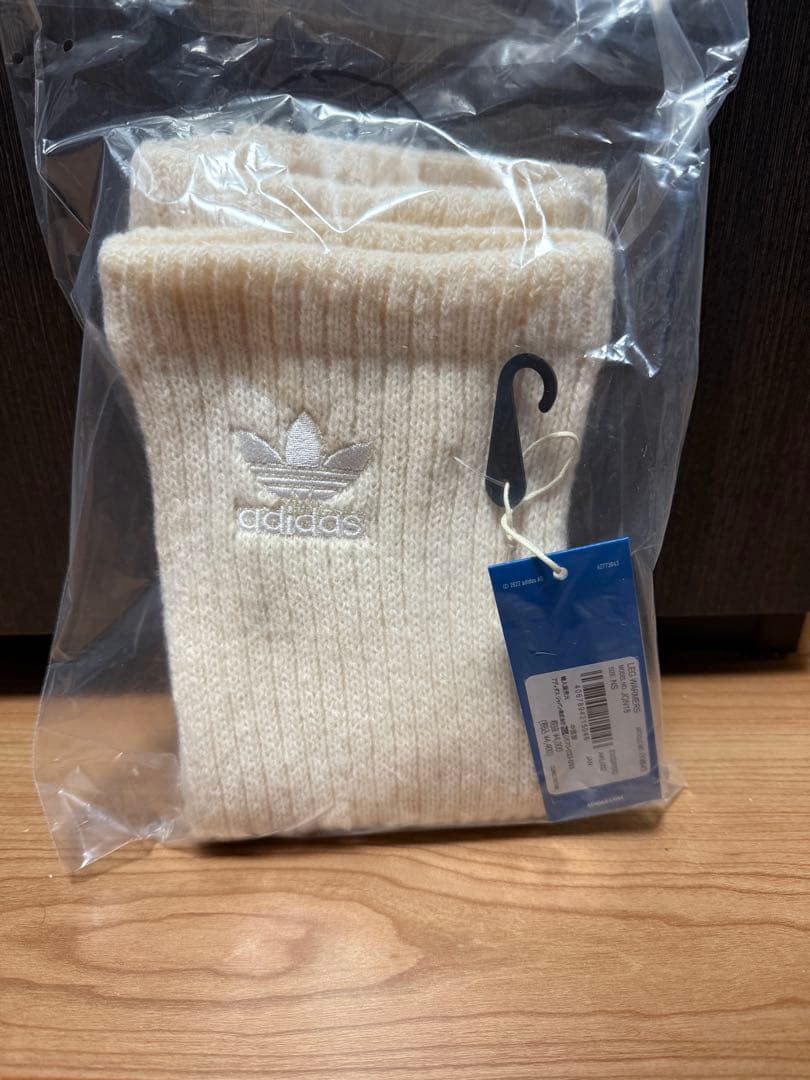 ◇新品未使用◇ adidas アディダスレッグウォーマー ブラックホワイトセット