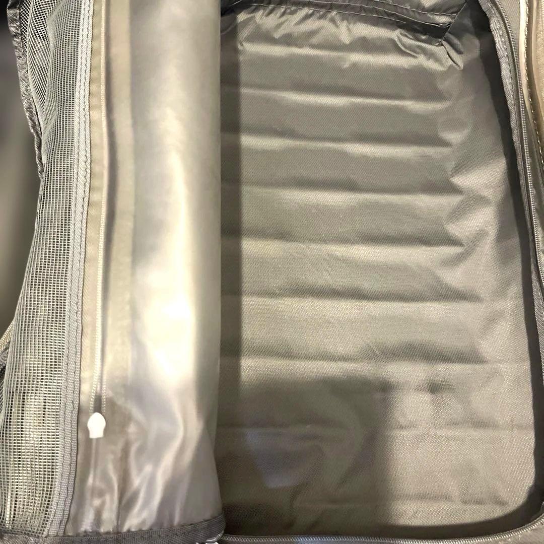 Samsonite グレー キャリーカート TSAロック付き