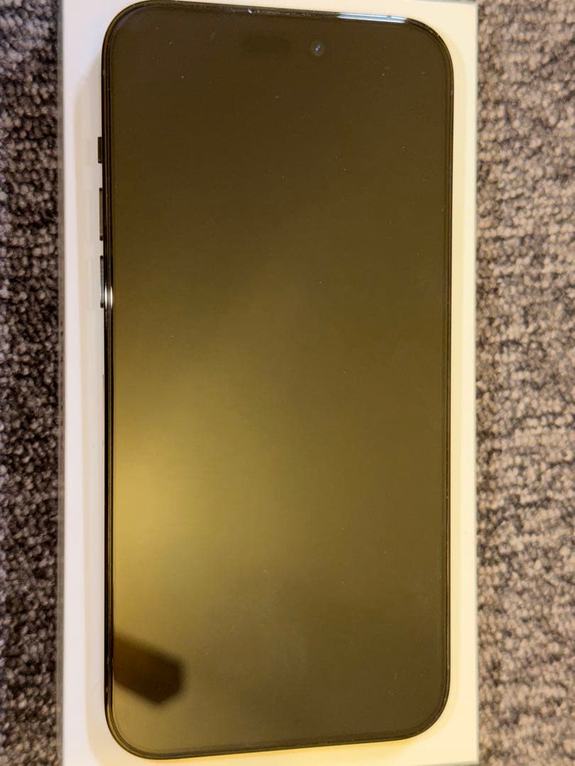 超美品Apple iPhone 14ProMAX 256 ブラック　フィルム付き