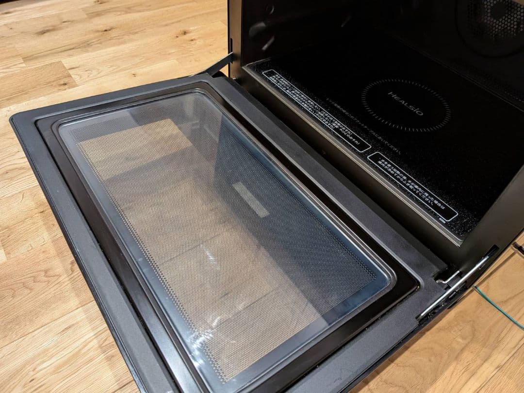 SHARP HEALSIO オーブンレンジ 黒/赤　AX-XJ600-R