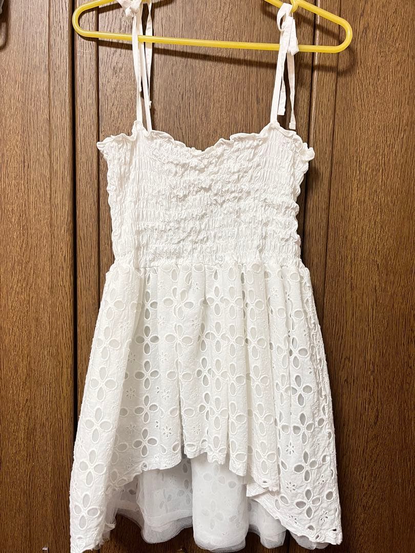 poppy あさぎーにょ コットンレースボリュームキャミ