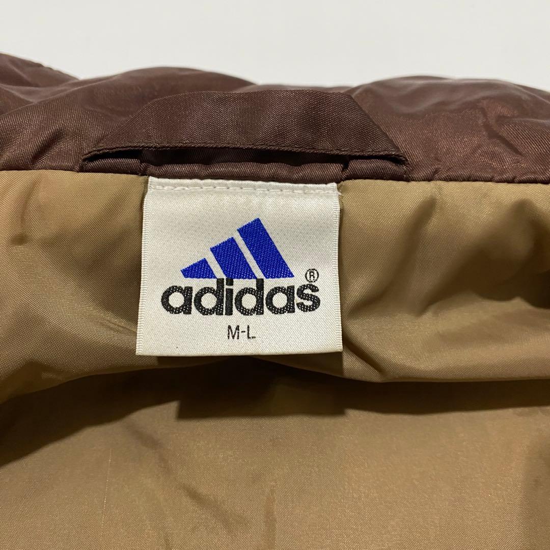 90’s ビンテージ デサント製 アディダス ナイロンジャケット 中綿