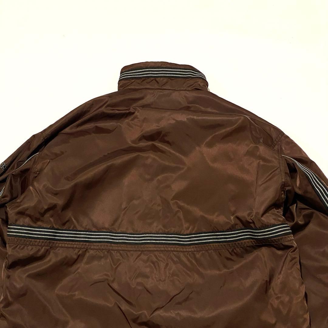 90’s ビンテージ デサント製 アディダス ナイロンジャケット 中綿