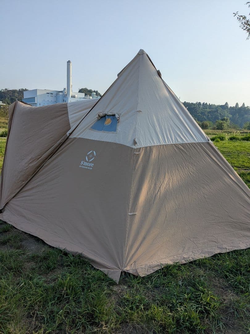 s'more（スモア）　Tetto　ワンポールテント　ポリコットン